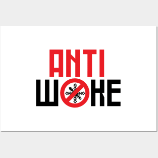 Anti-Woke Posters and Art